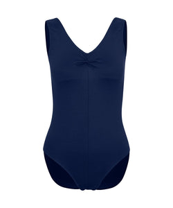 RAD approved Freed Faith polycotton lycra sleeveless leotard with ruche front. - Strictly Dancing