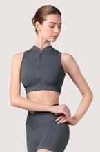 Load image into Gallery viewer, Bloch Alix Zip Front Crop Top