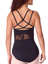 Load image into Gallery viewer, Capezio Lace Camisole Leotard WIth BraTek