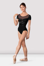 Load image into Gallery viewer, Bloch Ladies Christina Mesh Cap Sleeve Leotard