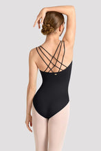Load image into Gallery viewer, Ladies Mirella Celeste Cross Back Cami Leotard