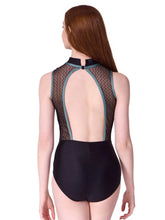 Load image into Gallery viewer, Capezio Enchated Contrast Beloved Mock Neck Leotard