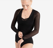 Load image into Gallery viewer, Capezio Wildflower Meadow Mesh Top in Black, Pink or Blue