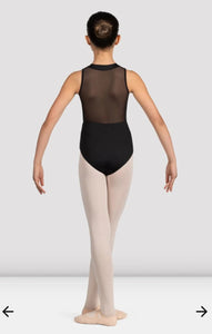 Girls Bloch Mirella Glow Girl Zip Front Leotard