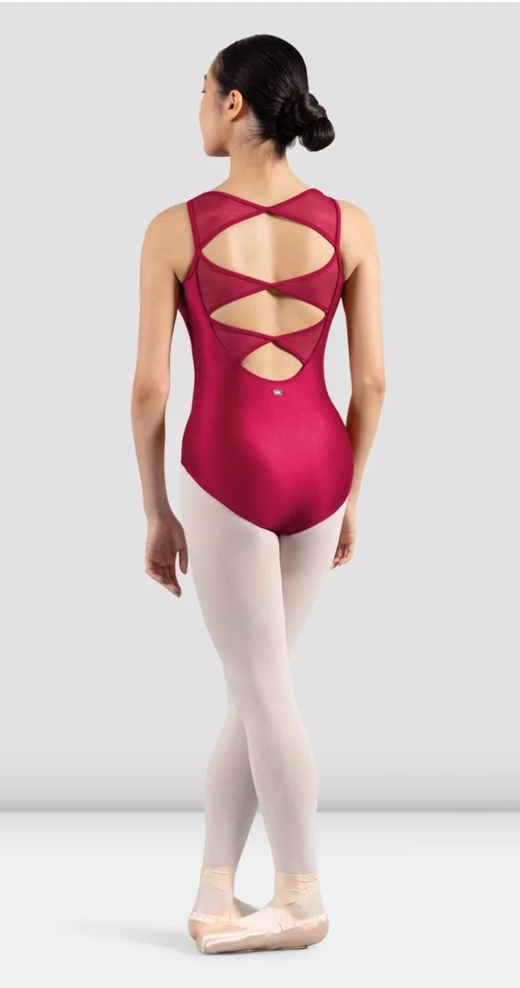 Ladies Bloch Mirella Glow Boat Neck Leotard