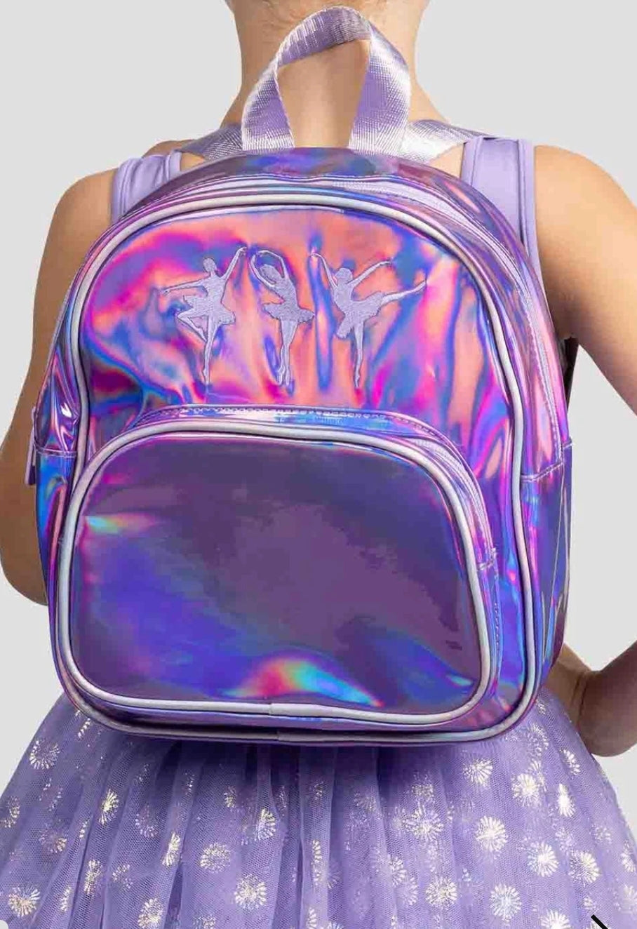 Girls Iridescent Ballerina Backpack by Bloch