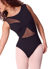 Load image into Gallery viewer, Capezio Asymmetrical Boat Neck Leotard