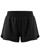 Load image into Gallery viewer, Silky Dance 2 in 1 Layered Dance Shorts