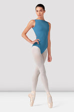 Load image into Gallery viewer, Ladies Emma Floral Embroidered Boat Neck Leotard
