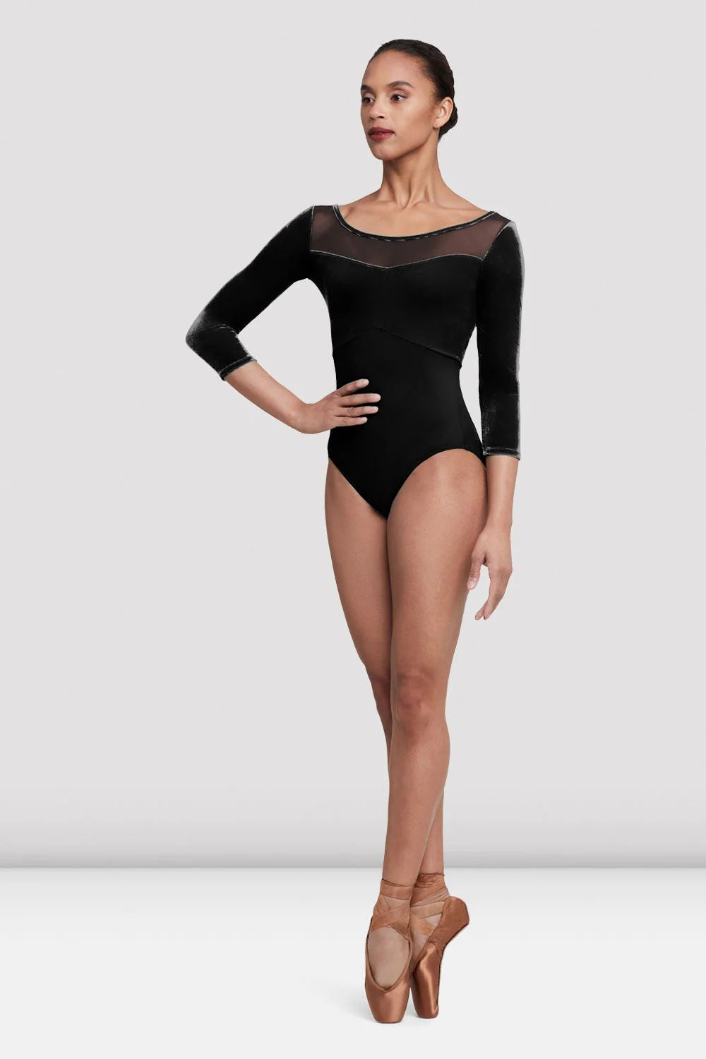 Bloch Ladies Indy 3/4 Sleeve Leotard