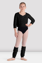 Load image into Gallery viewer, Bloch Girls Soraya 3/4 Knit Crop Sweater