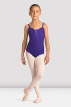Load image into Gallery viewer, Girls Mirella Celestia Gel Print Camisole Leotard