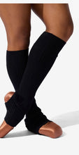 Load image into Gallery viewer, Capezio Mise-En-Scene Lee Leg Warmer Black