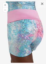 Load image into Gallery viewer, Capezio Unicorn Disco Shimmer Short - Child