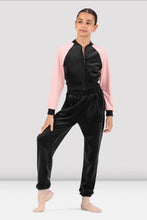 Load image into Gallery viewer, Bloch Girls Julia Velvet Bomber Jacket