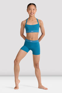 Bloch Girls Plestra Logo Shorts