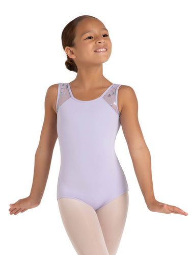Capezio mars mesh back leotard