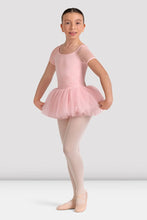 Load image into Gallery viewer, Bloch Girls Lucy Floral Embroidered Cap Sleeve TuTu Leotard