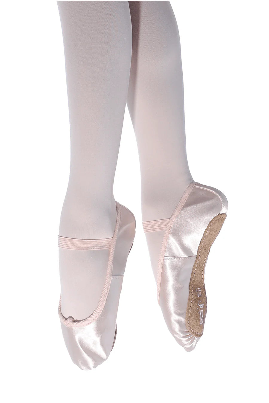 Roch Valley White Full Sole Satin Ballet Shoes