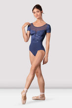 Load image into Gallery viewer, Bloch Ladies Christina Mesh Cap Sleeve Leotard