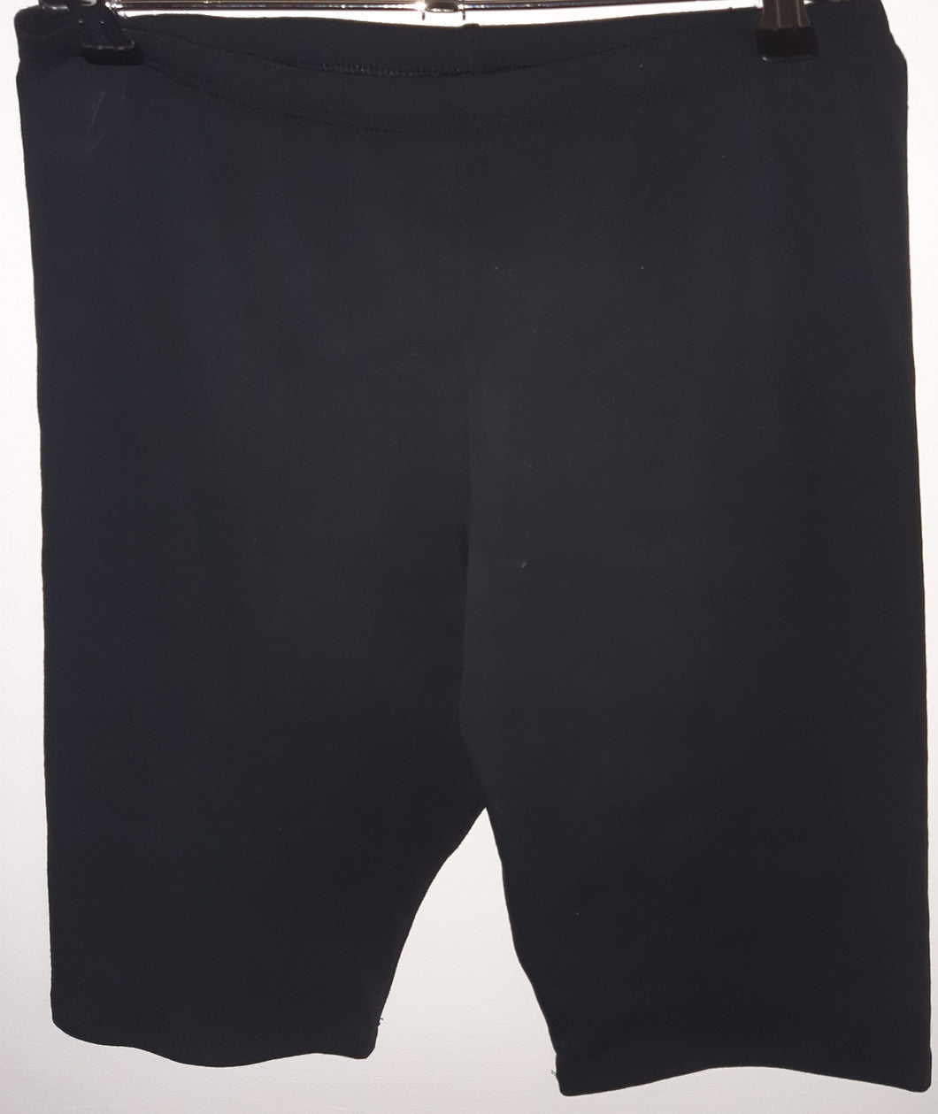 Jenetex men's black cotton shorts