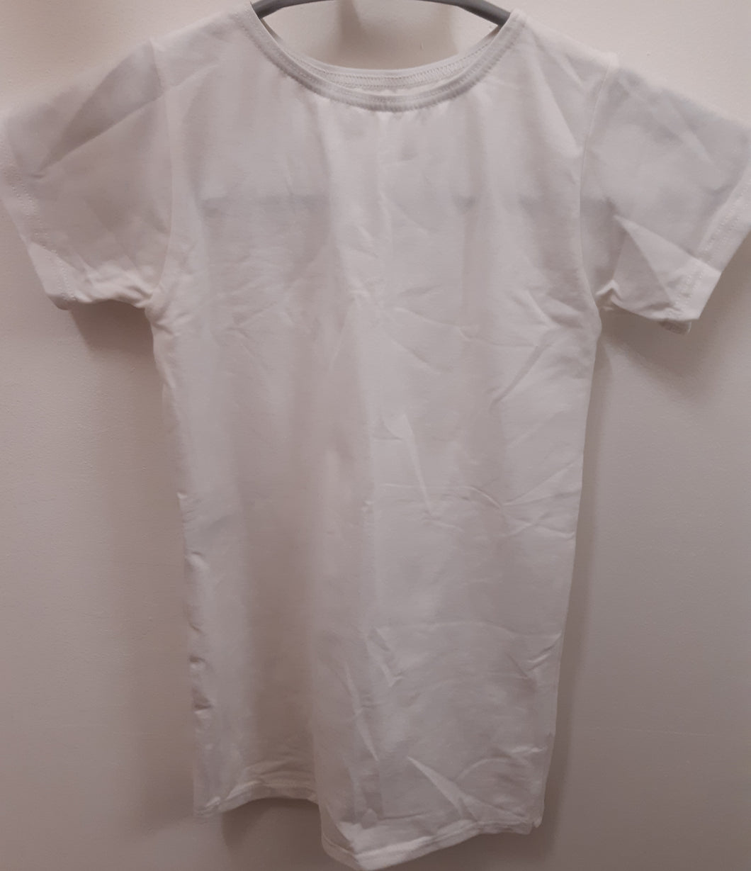 White Short Sleeve Boys/Mens Dance T-Shirt