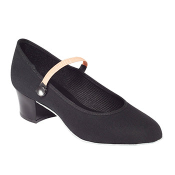 Tappers and Pointers Character Shoes Cuban Heel - canvas upper - Strictly Dancing