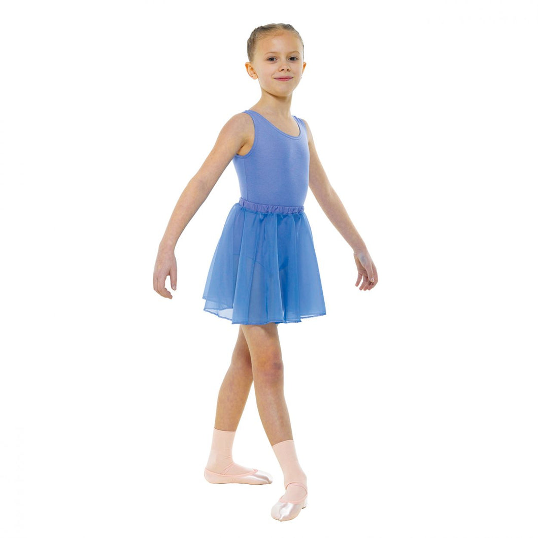 ISTD Chiffon Circular Skirt - Sky Blue - Strictly Dancing