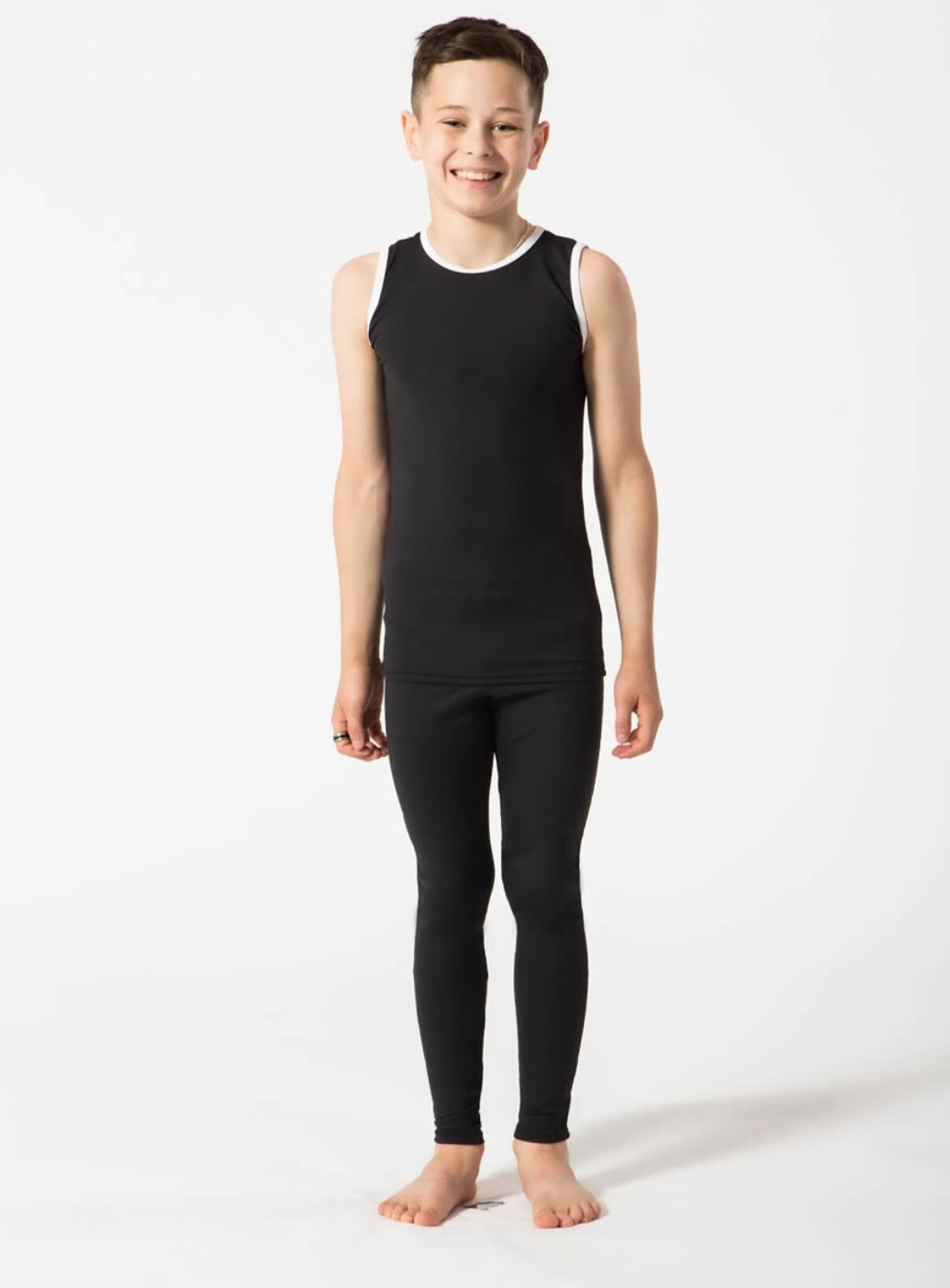 Black leggings outlet for boys