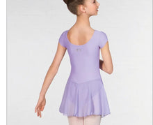 Load image into Gallery viewer, IDTA lilac skirted leotard