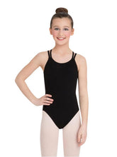 Load image into Gallery viewer, Capezio CC123C - Double Strap Camisole Leotard - Black - Strictly Dancing