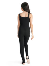 Load image into Gallery viewer, Harmonie by Capezio Full Length Romper Warm Up- Black