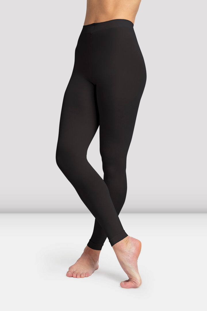 Bloch Ladies Contoursoft Footless tights Black