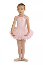 Load image into Gallery viewer, Bloch CL8212 Bow Mesh Capped Sleeved Tutu Leotard - Strictly Dancing