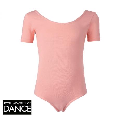 Freed Chloe short sleeved RAD leotard (pre primary and primary)- Pink - Strictly Dancing