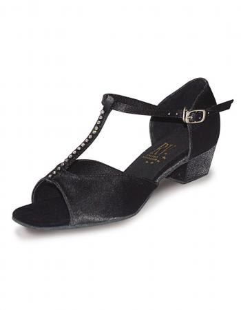 Roch Valley Jenny Cuban Heel Ballroom Shoes - Black - Strictly Dancing