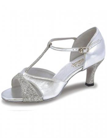 Roch Valley Lucina Ladies Ballroom Shoes - Silver - Strictly Dancing