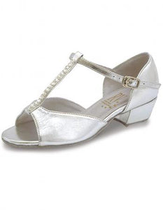 Roch Valley Marika Ballroom Shoes 1.2 inch heel- Silver - Strictly Dancing