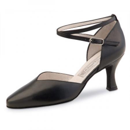 Werner Kern Betty 6.5cm Heel Ladies Dance Shoes - Nappa Black - Strictly Dancing