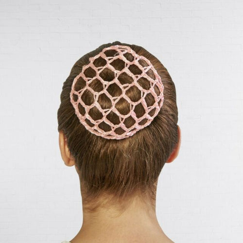 Bloch Bun Cover Hair Net - Pink - Strictly Dancing